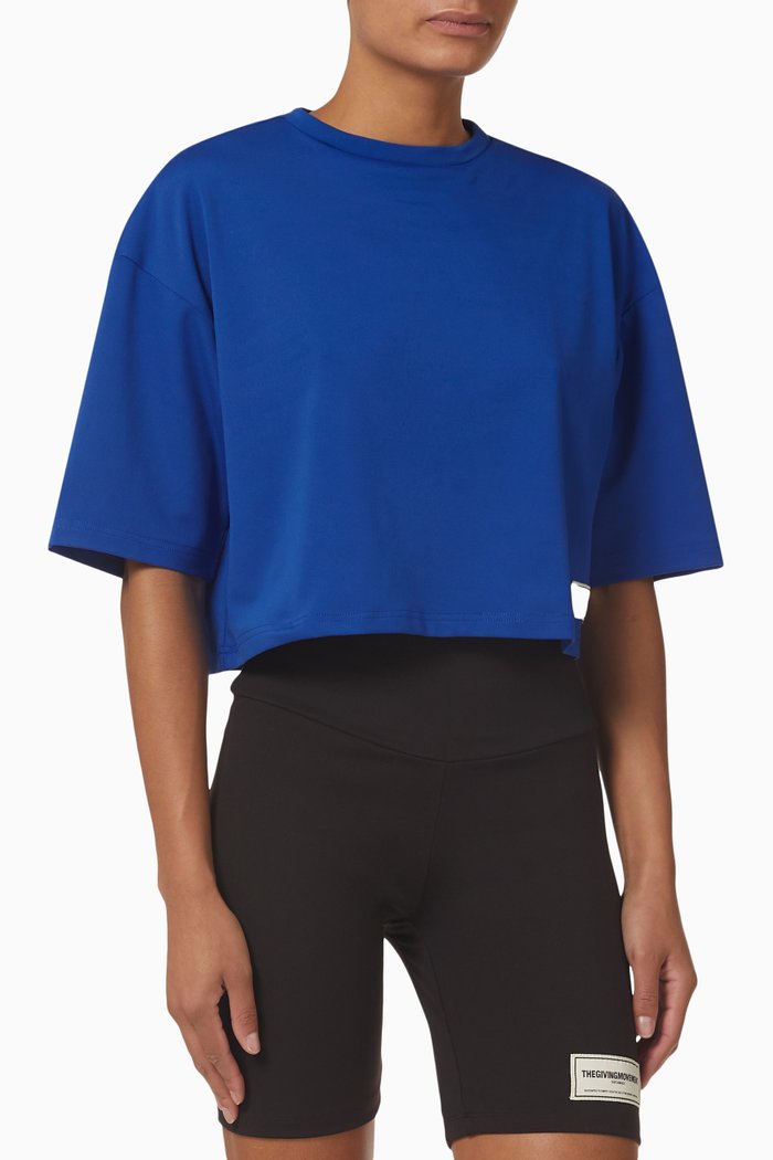 

Boxy-fit T-shirt in SOFTSKIN100©, Blue