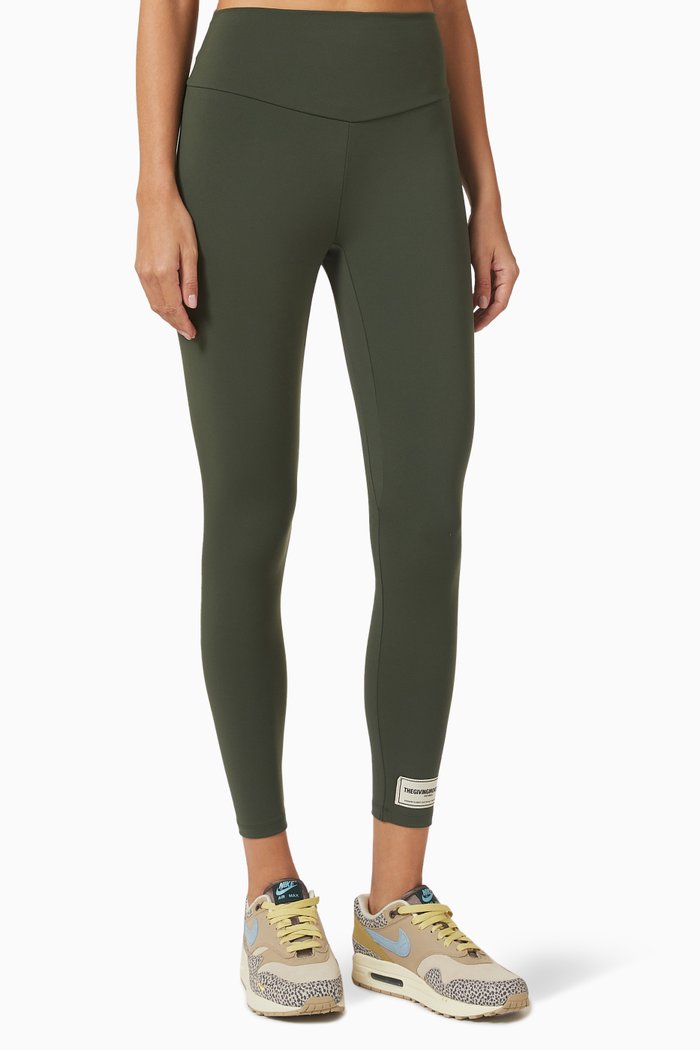 

Leggings 24" in Recycled Blend, Brown