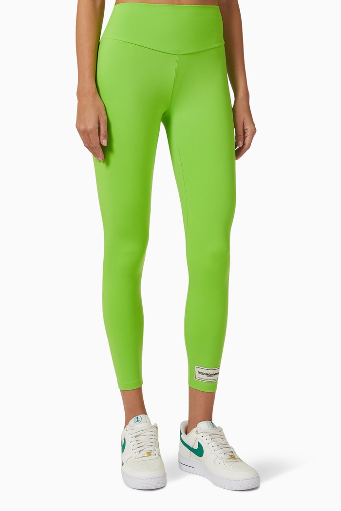 

Leggings 24" in Recycled Blend, Green