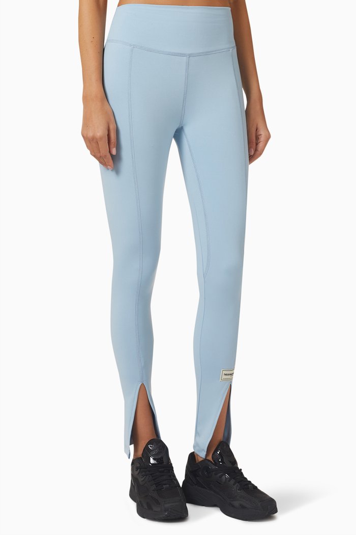 

Seam Split Leggings 28" in Recycled Blend, Blue