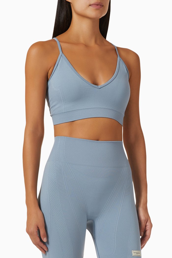 Sweetheart Bra in SMLS100©, Blue