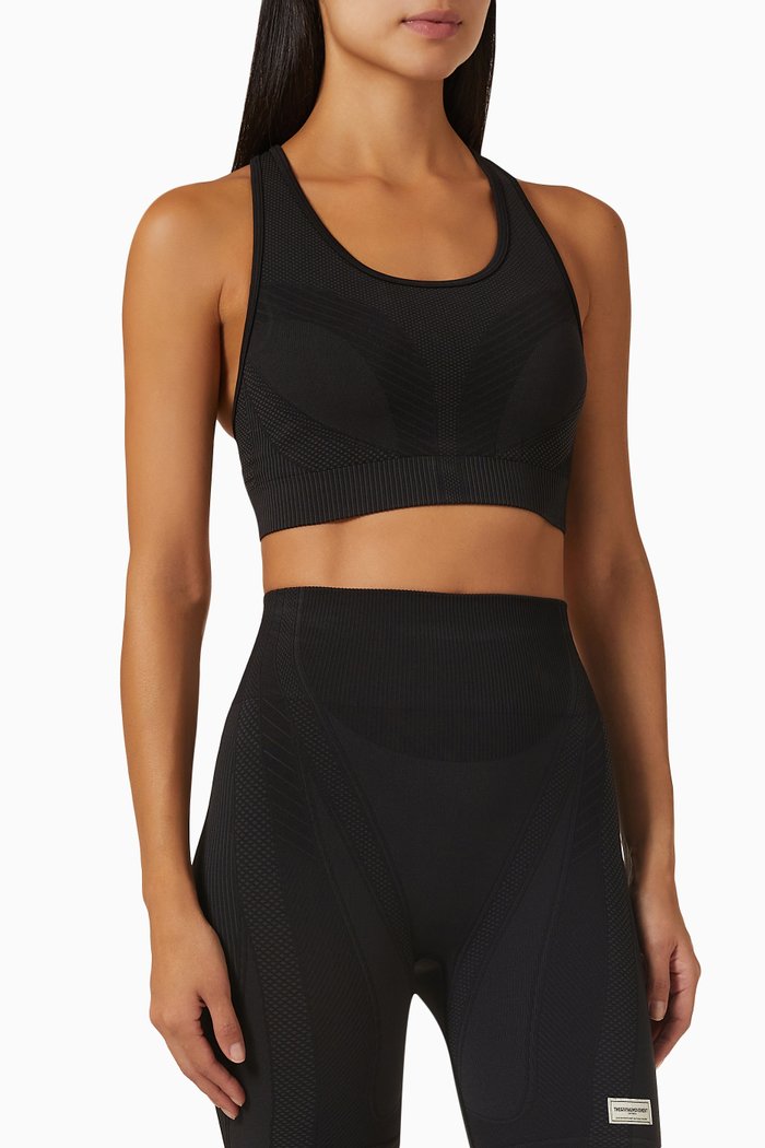 

Sports Bra in SMLS100©, Black