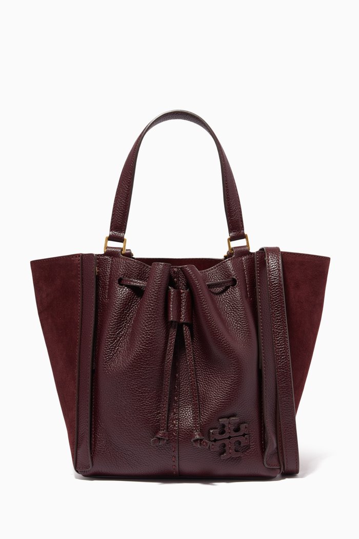 

McGraw Dragonfly Bag Top-handle Bag in Leather, Red