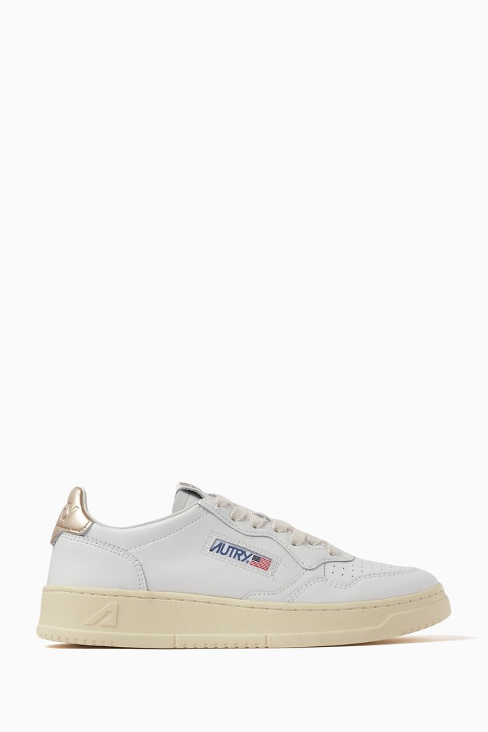 

Medalist Low-top Sneakers in Leather, White