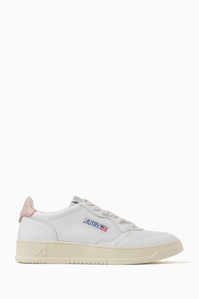 

Medalist Low-top Sneakers in Leather, White