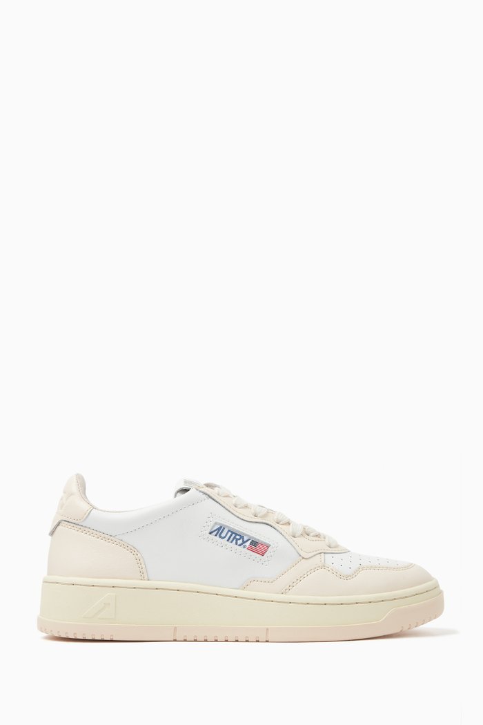 

Medalist Low Sneakers in Leather, Pink