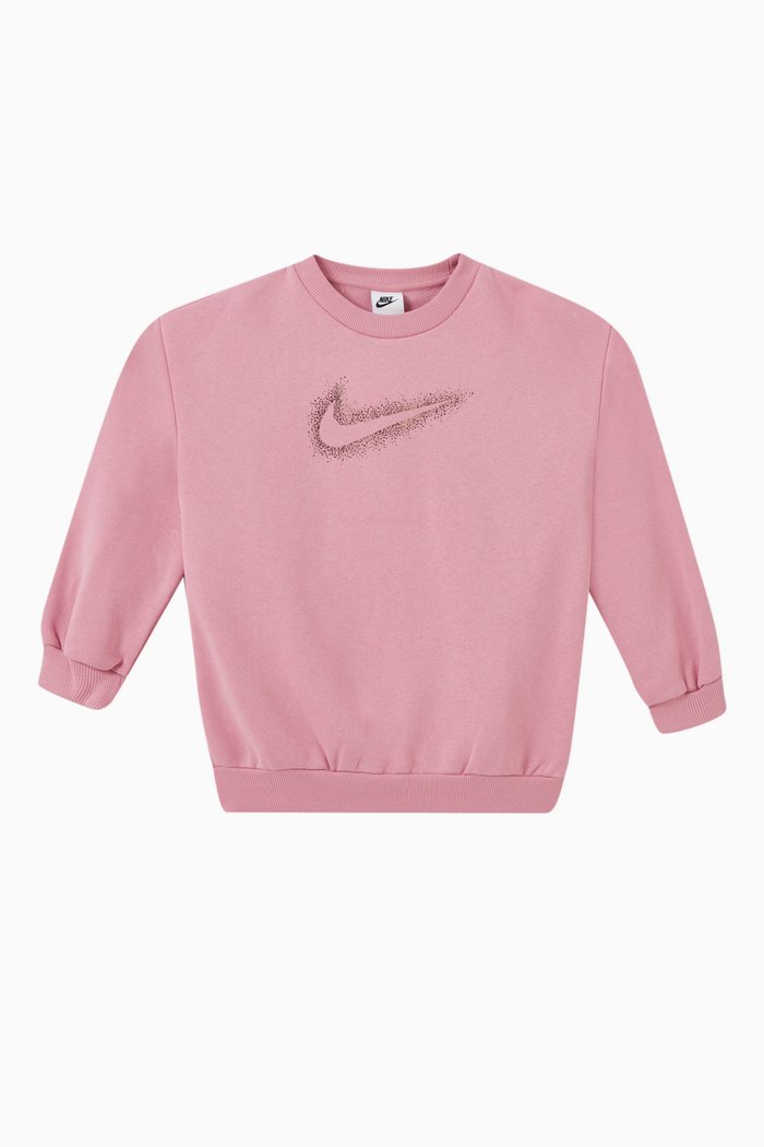 

Logo Sweatshirt in Cotton, Purple