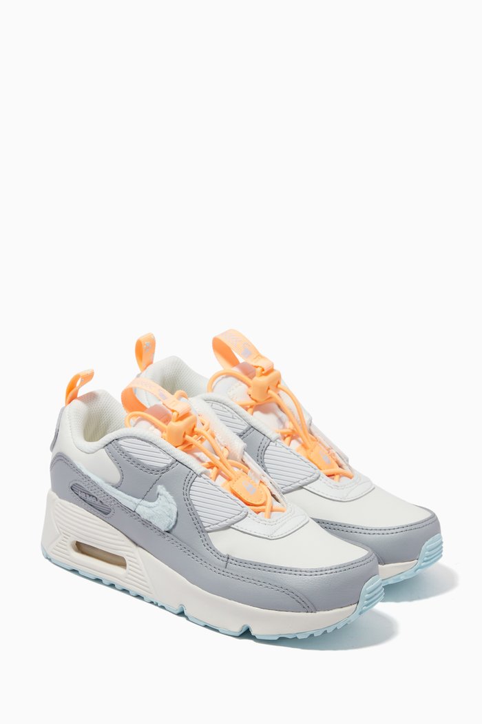 

Air Max 90 Toggle SE Sneakers in Leather, White