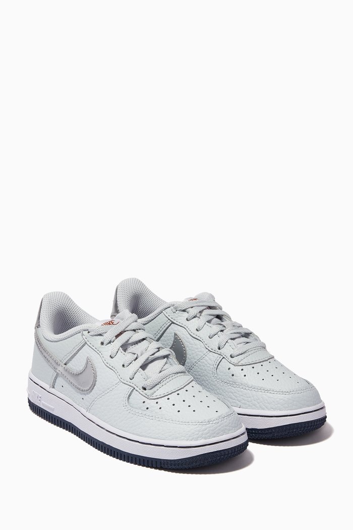 

Force 1 Sneakers in Leather, Silver