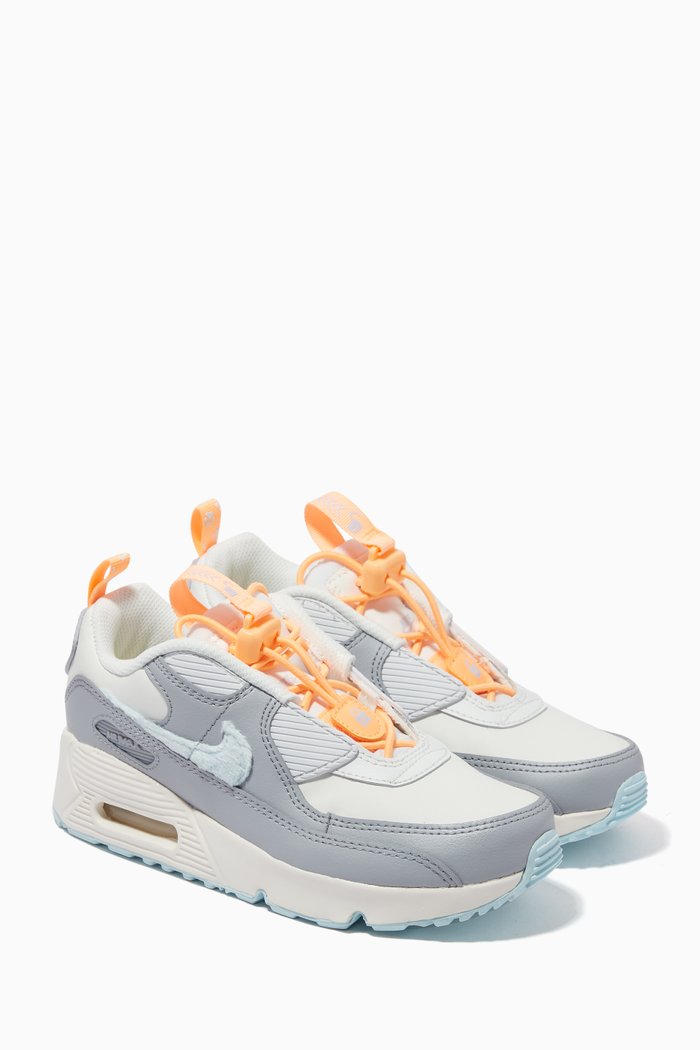 

Air Max 90 Toggle SE Sneakers in Leather, White