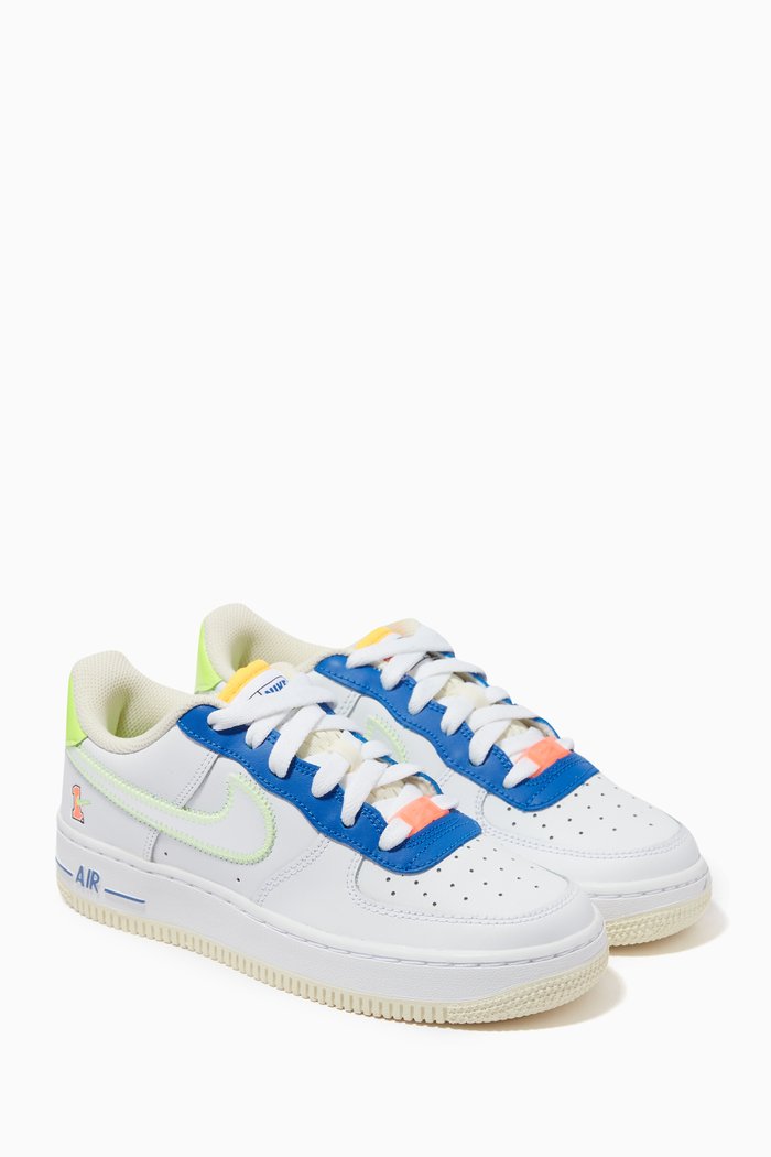 

Air Force 1 LV8 Sneakers in Leather, White