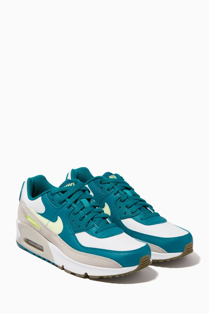 

Air Max 90 LTR Sneakers in Leather, White