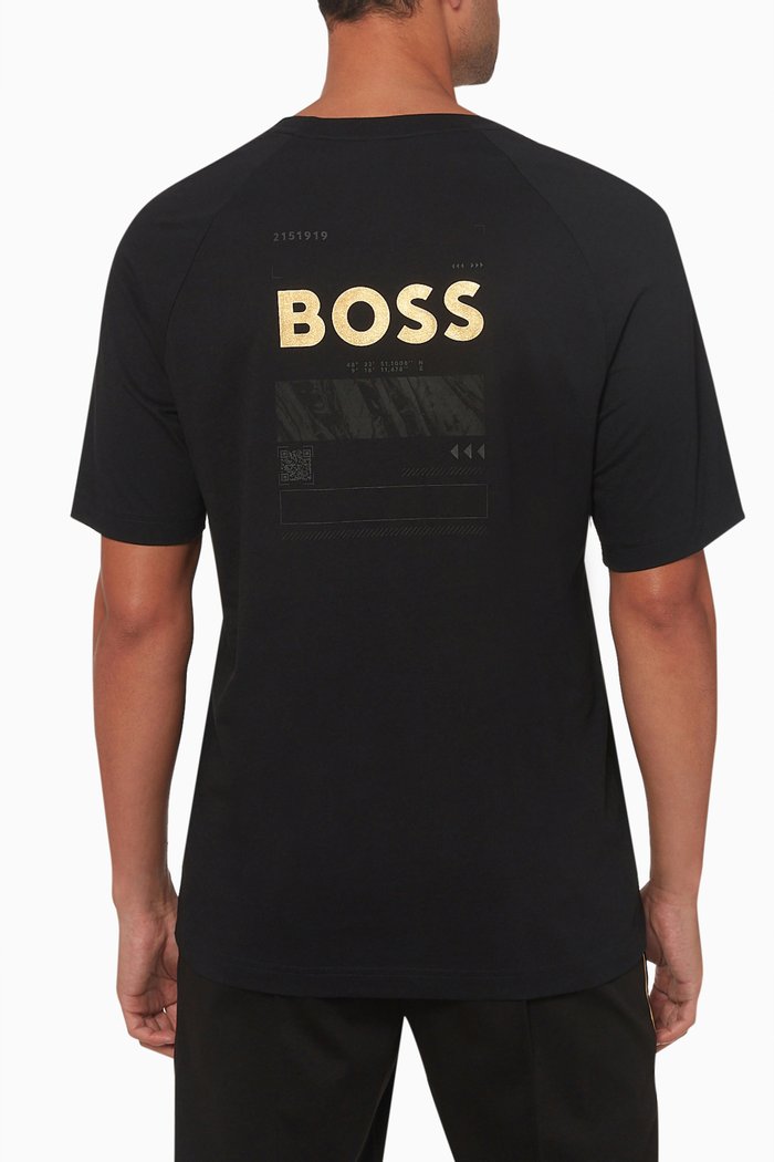 

Logo T-shirt in Cotton, Black