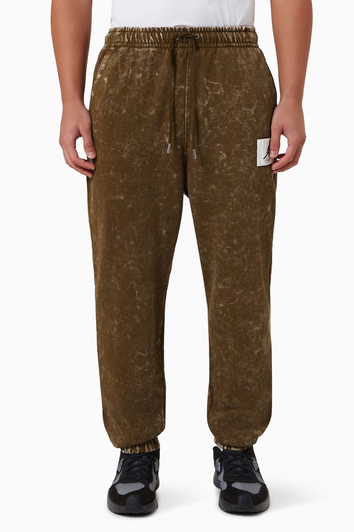 

Jordan Essential Statement Trousers in Fleece, Green