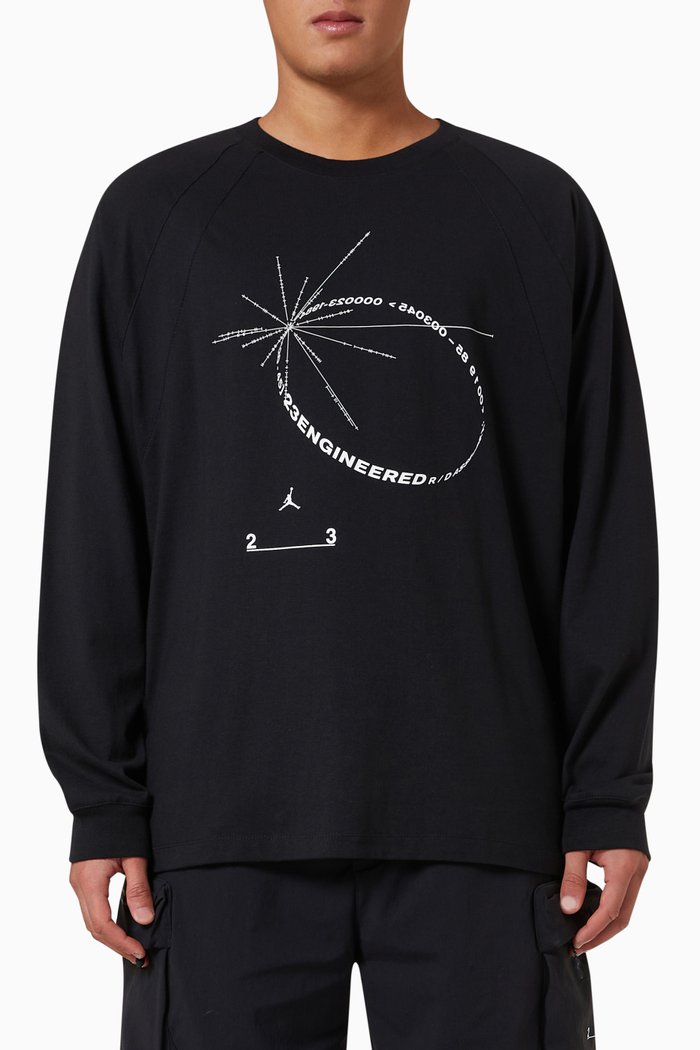 

Jordan 23 Engineered Sweatshirt in Cotton, Black