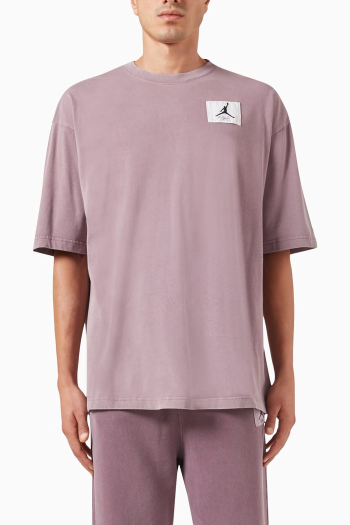 

FLT Essentials T-shirt in Cotton, Purple
