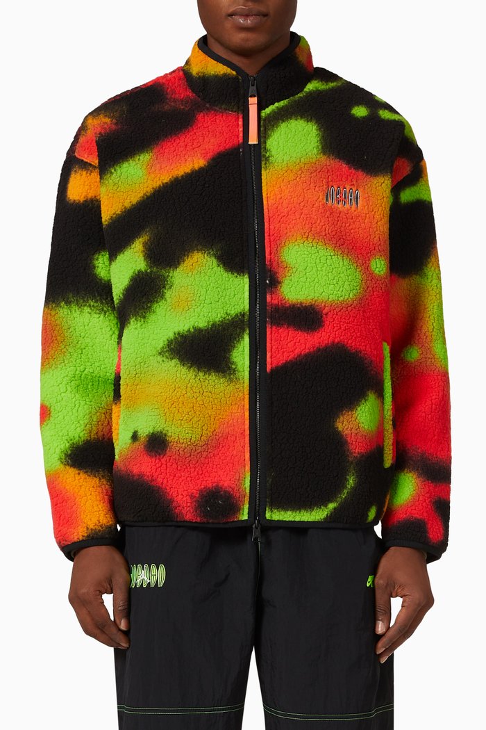 

Flight MVP Statement Jacket in Fleece, Multicolour
