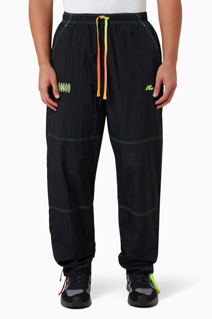 

Flight MVP Statement Sweatpants in Cotton, Black