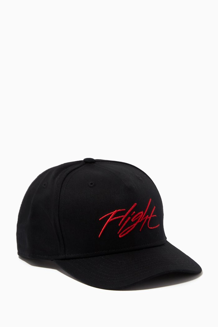 

Baseball Cap in Cotton Gabardine, Black