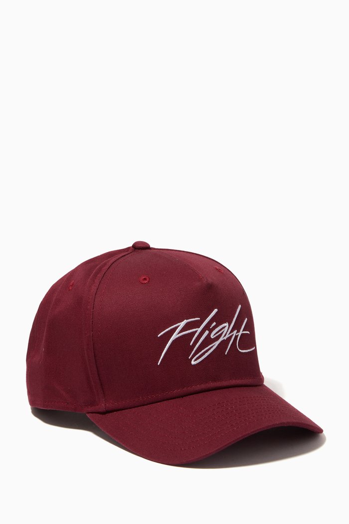 

Baseball Cap in Cotton Gabardine, Red