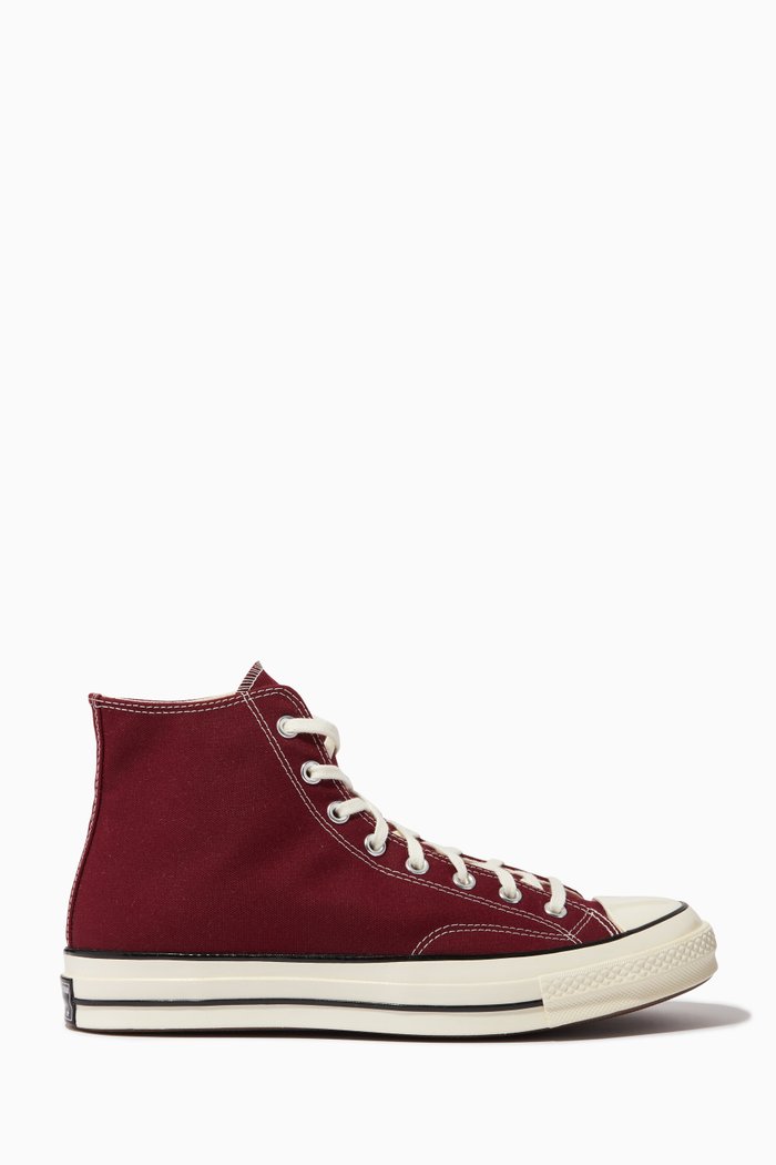 

Chuck 70 High Top Sneakers in Canvas, Red