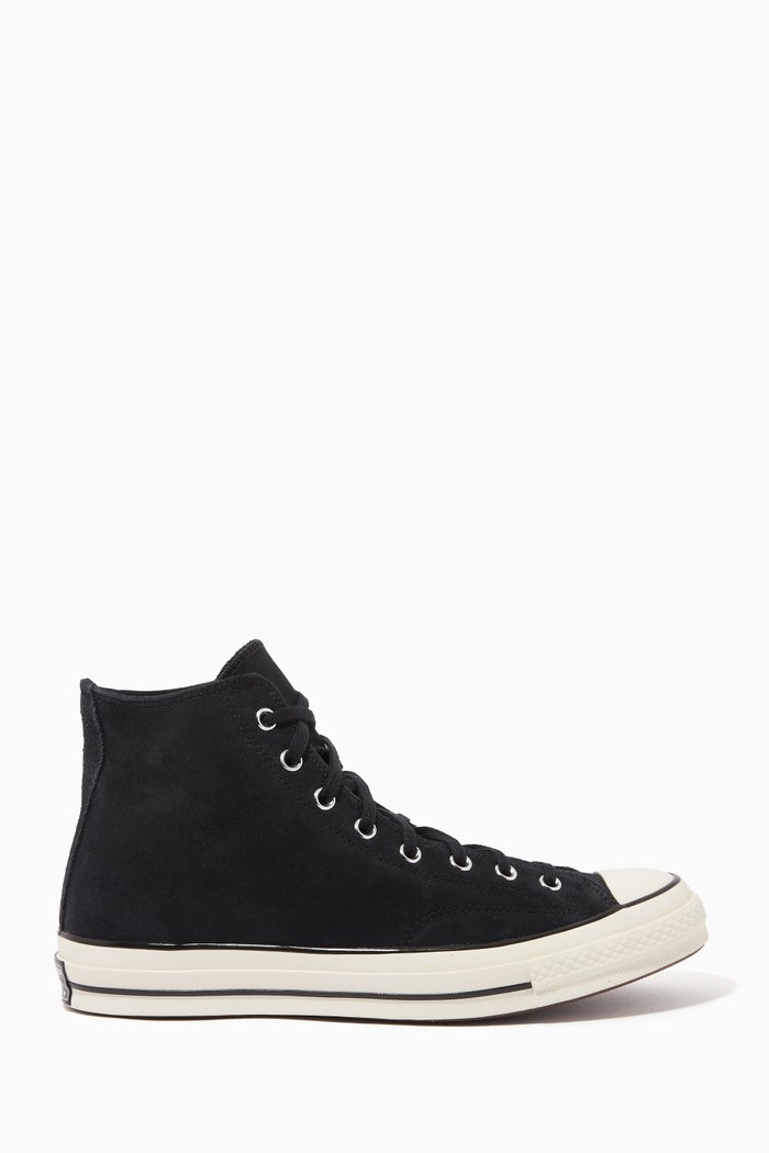 

Chuck 70 High Top Sneakers in Canvas, Black