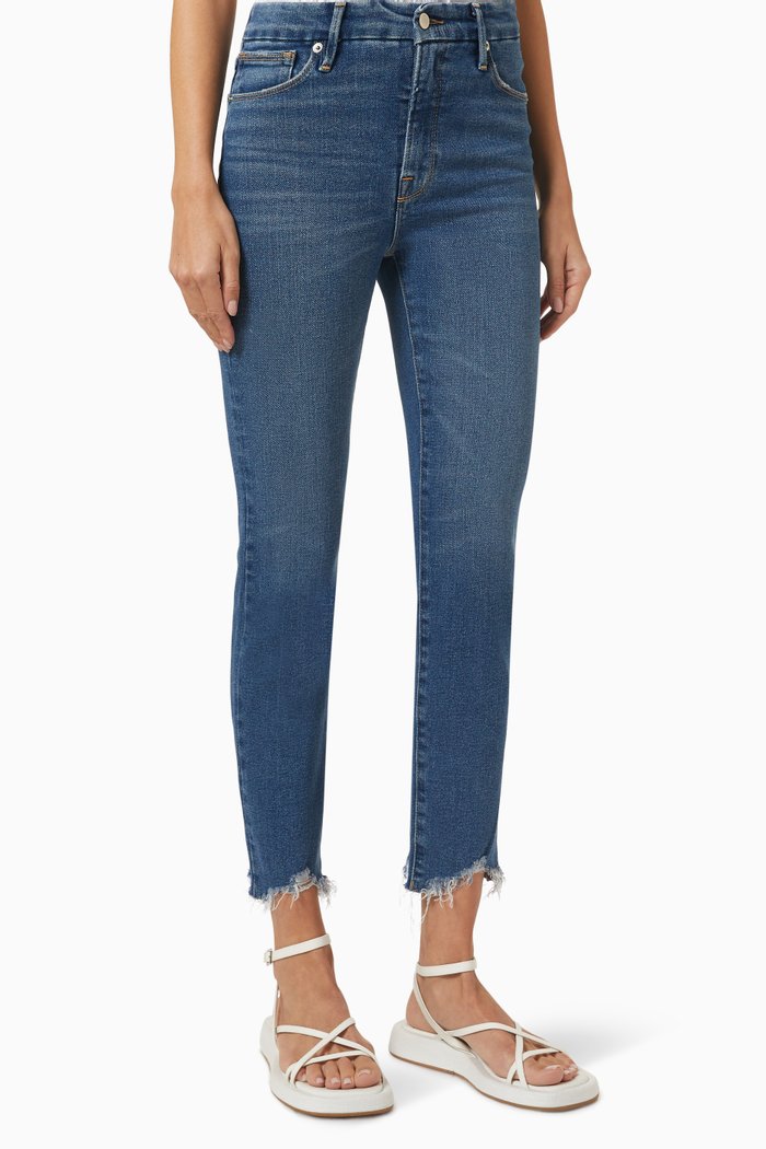 Good Legs Cigarette-fit Jeans in Denim, Blue