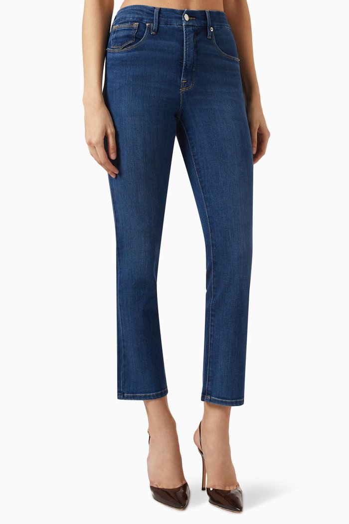 Good Legs Straight Jeans, Blue