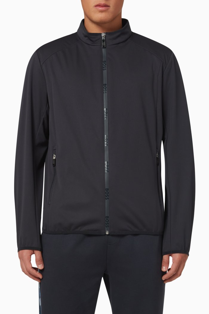 J Phlox Water-repellent Jacket, Blue