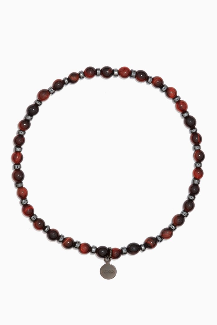 

Bryson Bracelet in Tiger-eye & Hematite, Brown