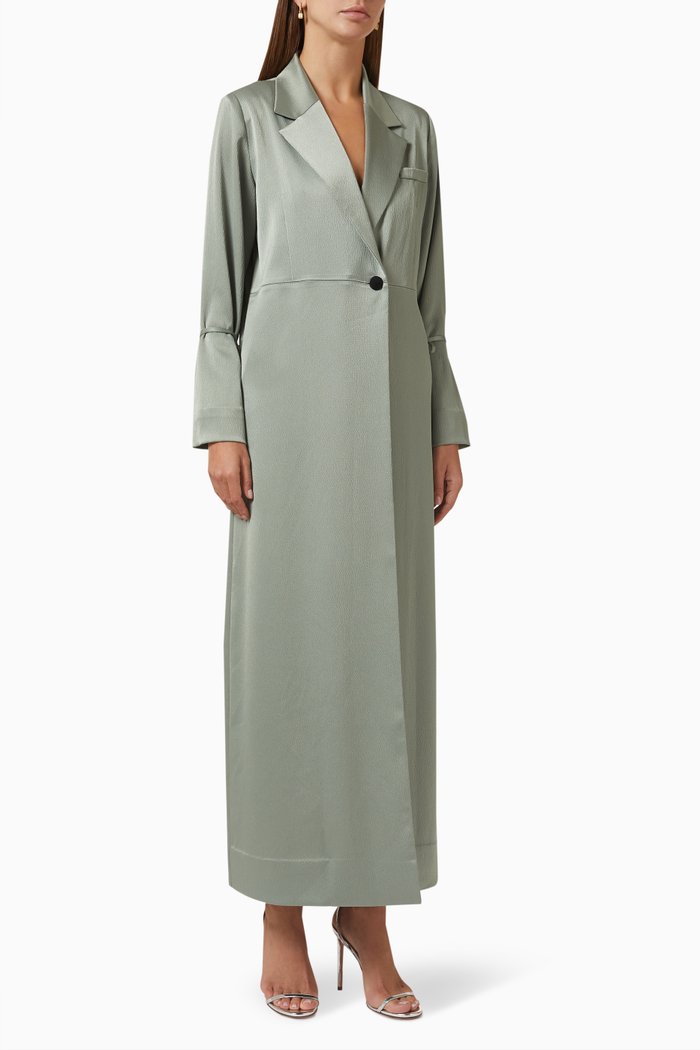 

Suit-style Abaya, Green