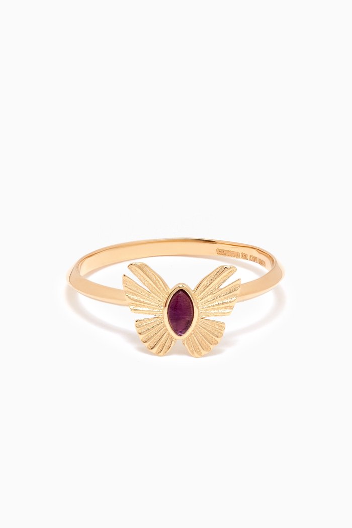 

Farfasha Sunkiss Butterfly Ring in 18kt Gold, Yellow