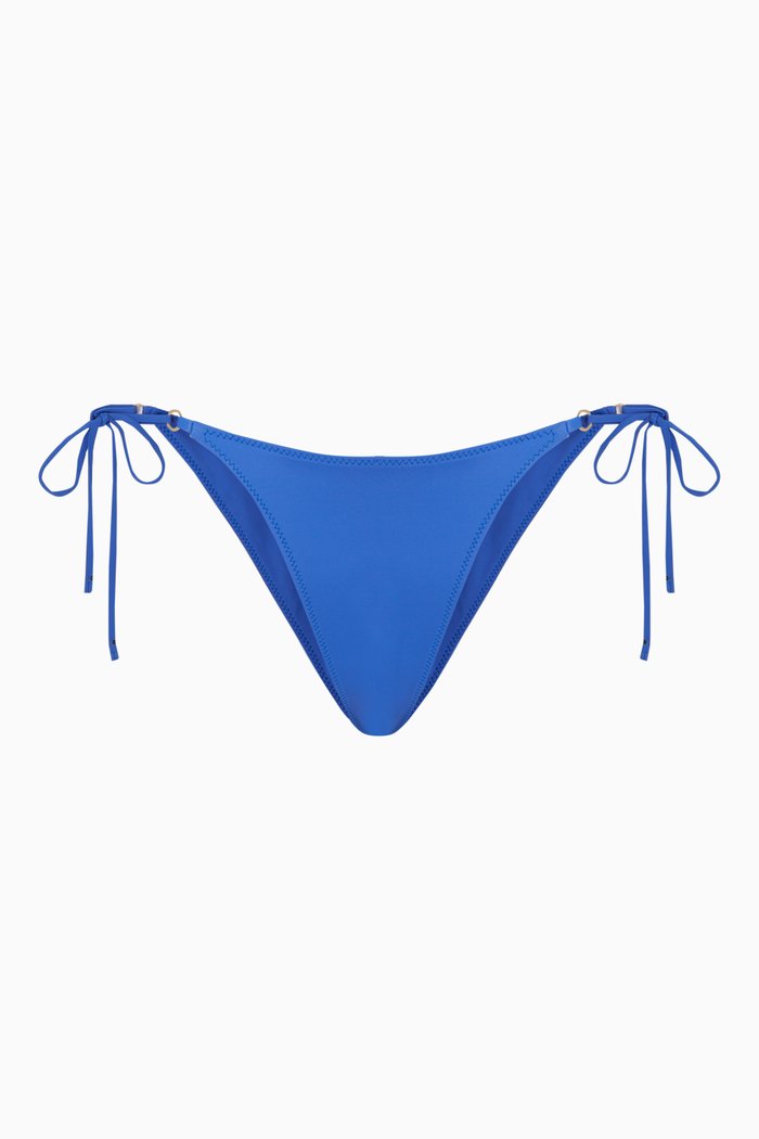 

Talise Bikini Briefs in Organic Cotton, Blue
