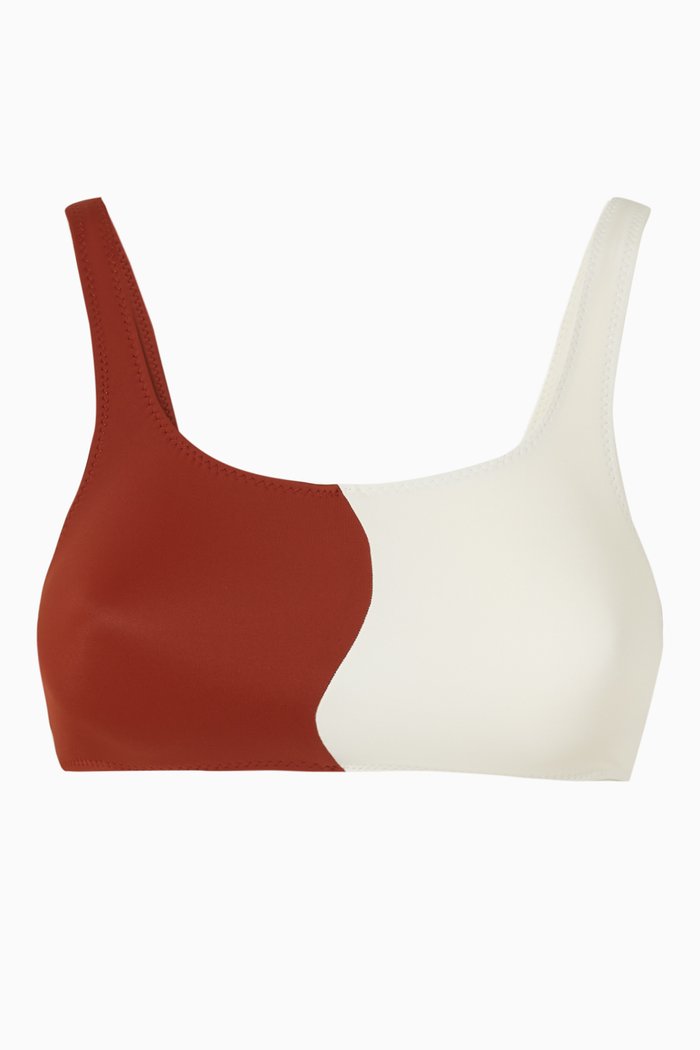 

Jose Bikini Top in ECONYL®, Multicolour