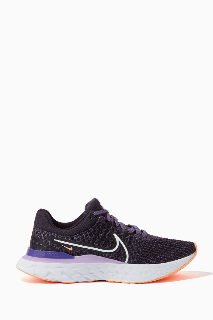 

React Infinity Run 3 Sneakers, Black