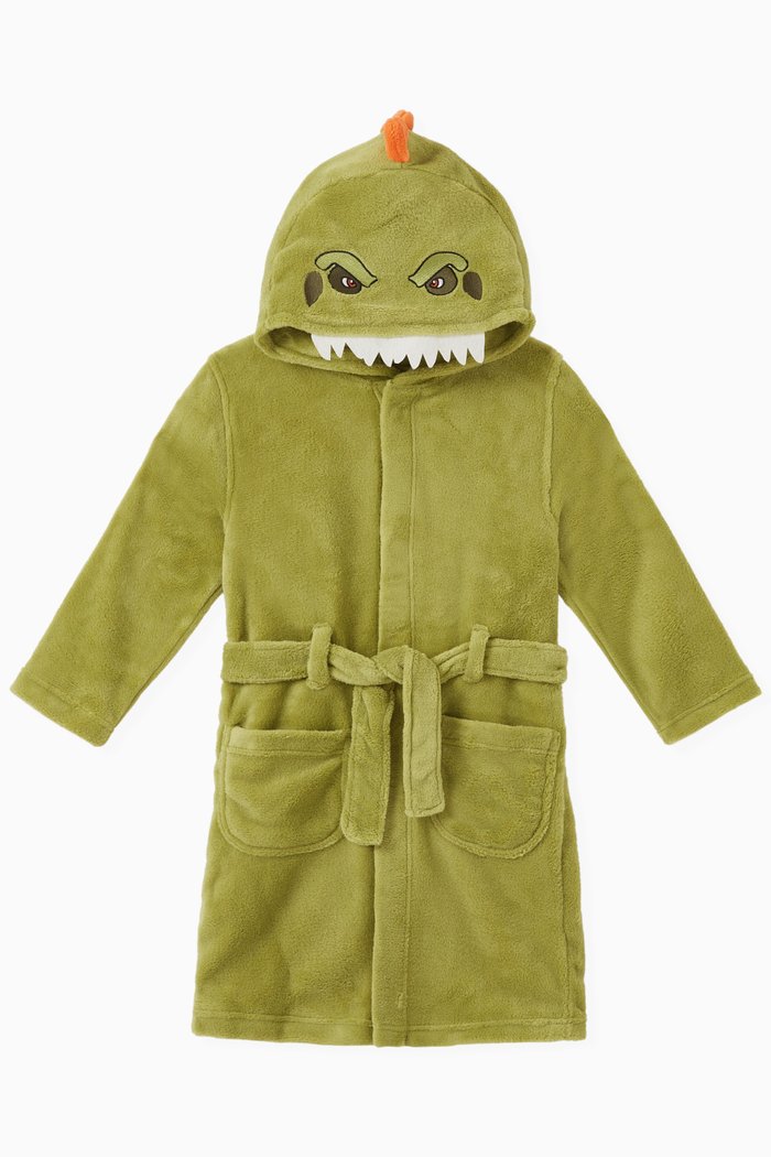 

Gigantosaurus Bathrobe in Polyester, Green
