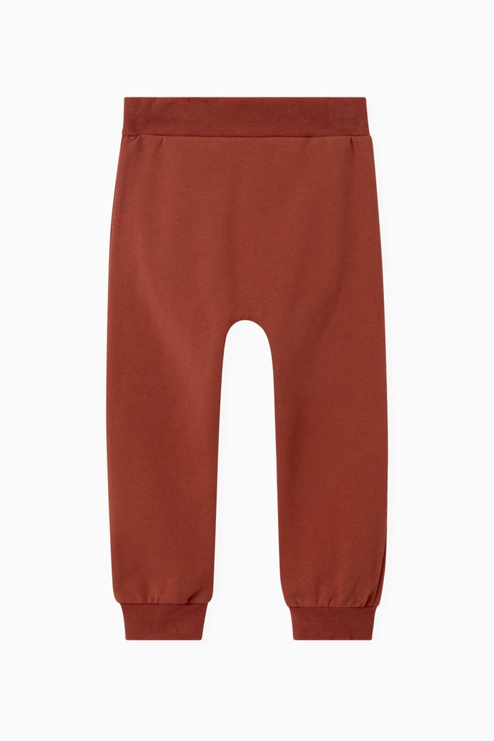 

Sweatpants in Organic Cotton, Brown
