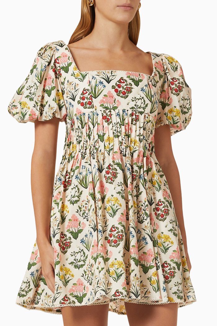 

Caramelo Mini Dress in Cotton-poplin, Multicolour