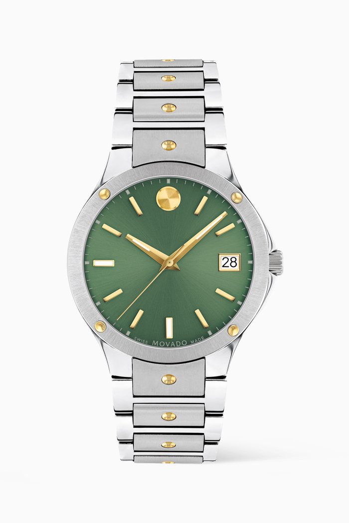 

SE Quartz Stainless Steel Watch, 32mm, Multicolour