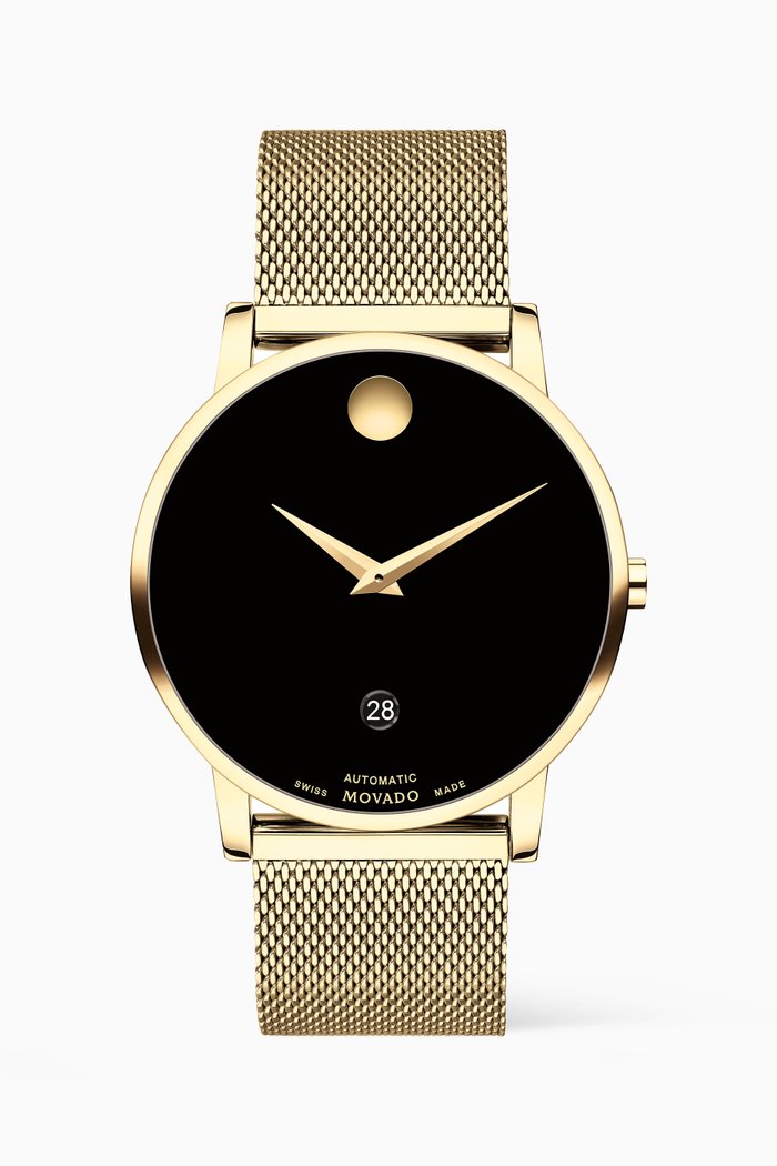 

Museum Classic Automatic Stainless Steel Watch, 40mm, Gold