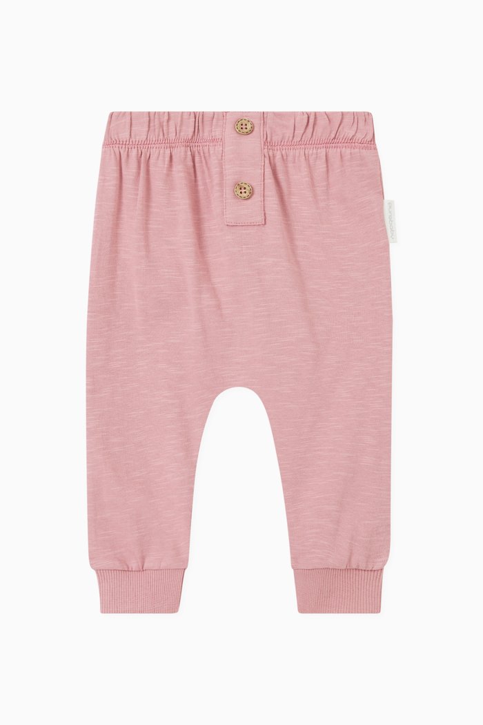 

Jaguar Slouchy Pants in Organic Cotton, Pink