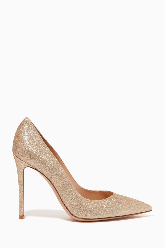 

Glitter 105 Pumps, Gold