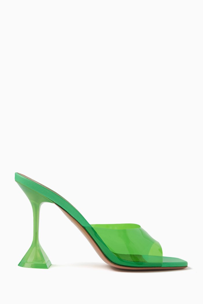 

Lupita 95 Mules in PVC, Green