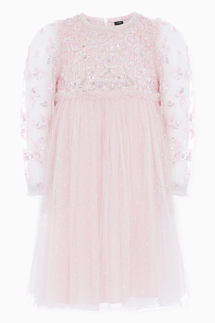 

Lilybelle Long-sleeved Dress, Pink