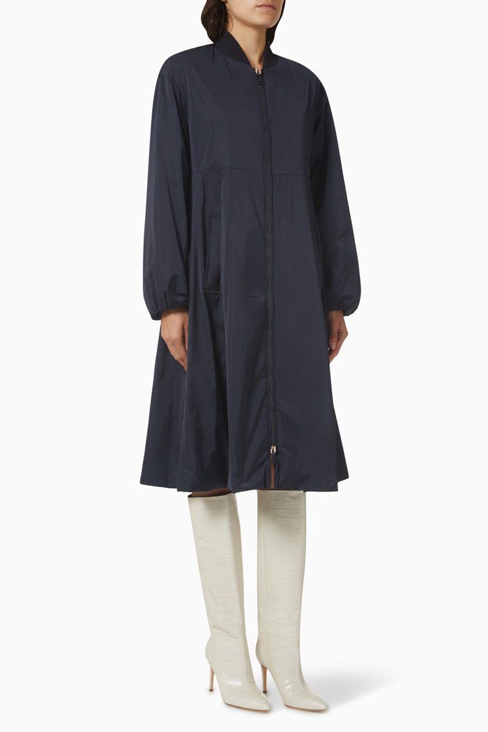 

Elis Coat in Nylon, Blue