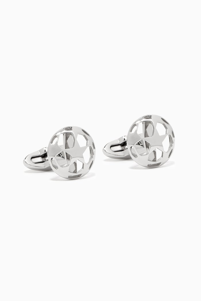 

UEFA Champions League Cufflinks in Metal, Neutral
