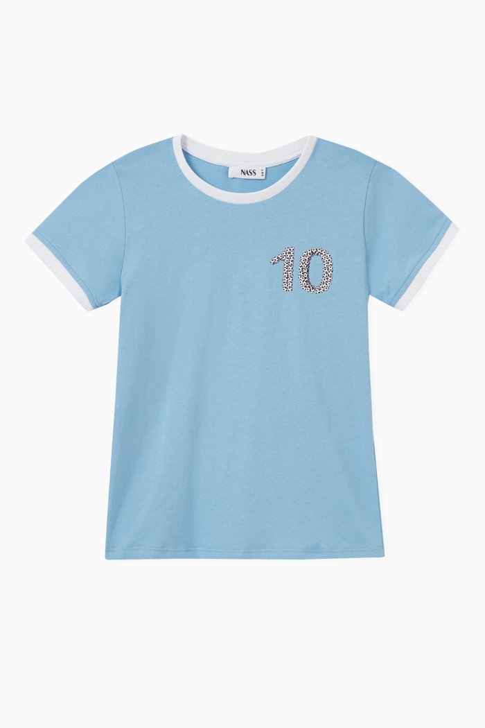 

Argentina T-shirt in Cotton-jersey, Blue