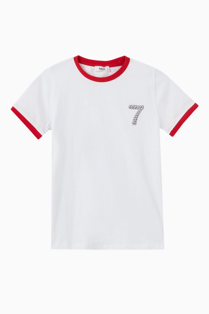 

England T-shirt in Cotton-jersey, White