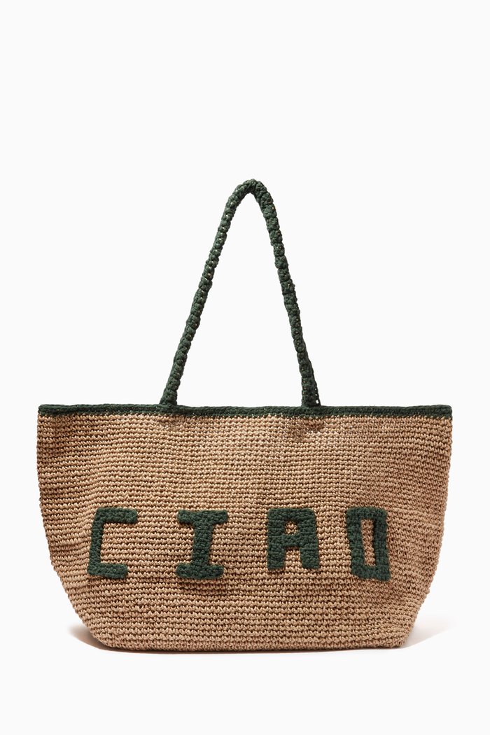 

Ciao Tote Bag in Brazilian Fiber, Neutral