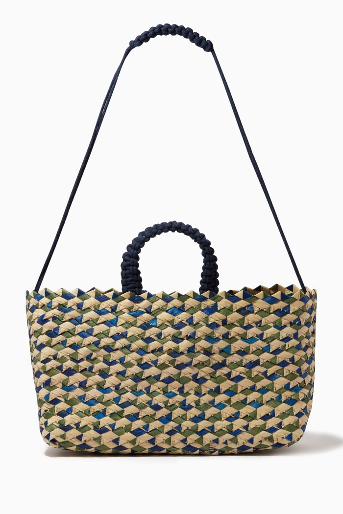 

Isabela Tote Bag in Carnauba Straw, Multicolour